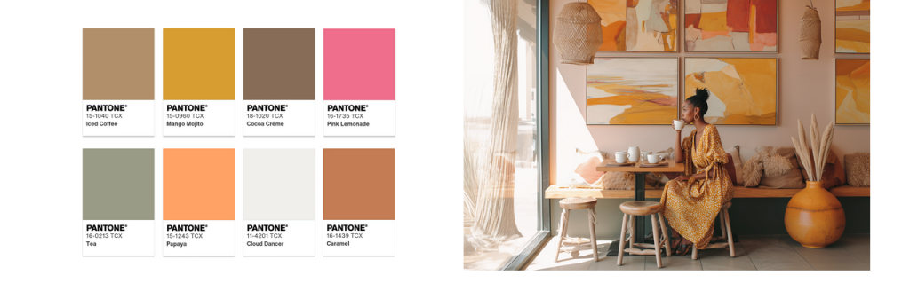 پالتهای رنگی پیشنهادی رنگ سال 2026