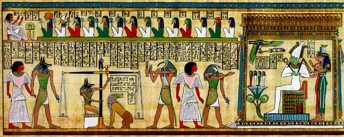 جانوران نمادین در نقاشی مصر باستان