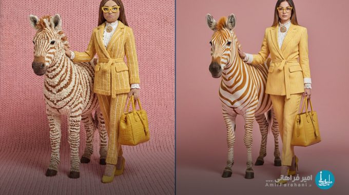 با این پرامپت به یک نسخه بافتنی از خودتان تبدیل شوید!