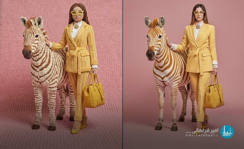 با این پرامپت به یک نسخه بافتنی از خودتان تبدیل شوید!